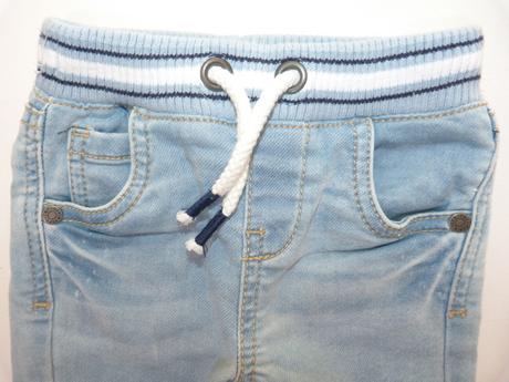 Pohodlné riflové kalhoty vel.68, f&f,68