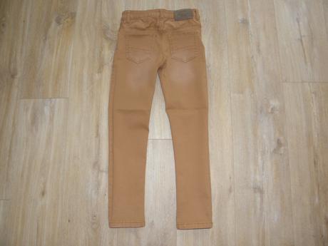 Chlapecké hnědé rifle / džíny zn. h&m vel.134, h&m,134