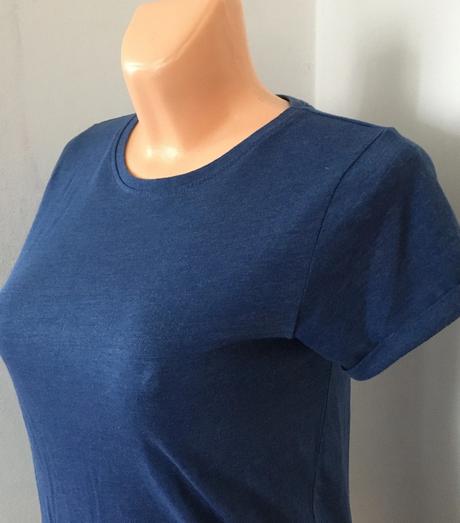 Vel. 34 modré tričko s krátkým rukávem, new yorker,34