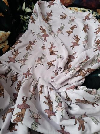 Šaty teplejší, h&m,134