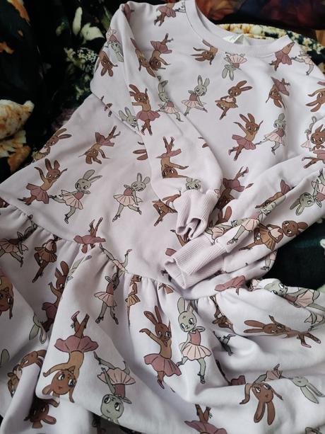 Šaty teplejší, h&m,134