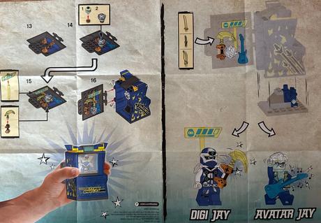 Lego jay avatar - arcade pod 71715,