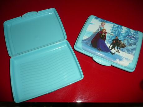 Krabička svačinová nízká frozen elsa, 