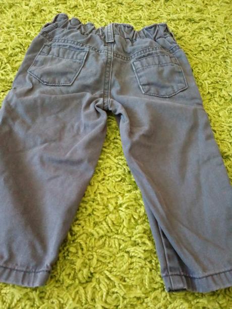 Bavlněné kalhoty zn.indigo, 86