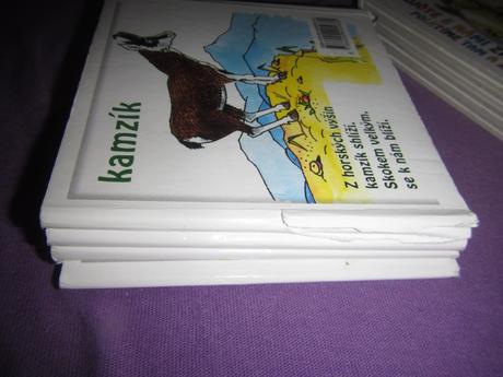 2 x dětské leporelo , zvěř v lese,