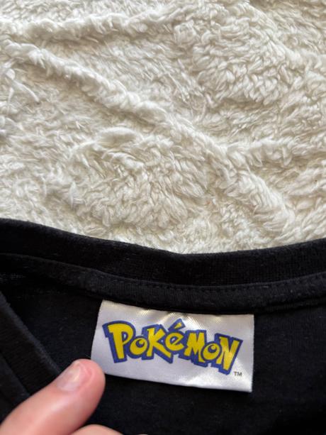 Triko černé zn. pokémon / tu  - v.5/6 let, tu,116