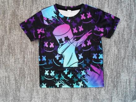 Tričko triko krátký rukáv marshmello - fortnite, 110