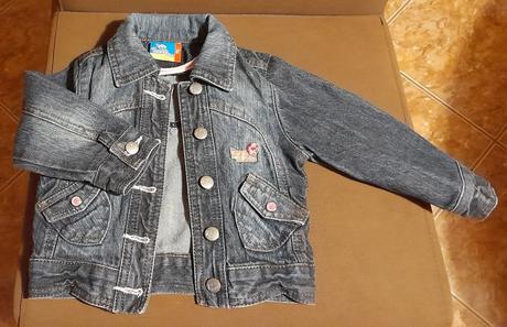 Dívčí riflová bunda topolino, vel.86, topolino,86