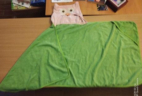 Osuška s kapuckou rozměr 140cm x 60cm, 