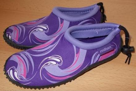 Dívčí boty do vody fialové miton, 32