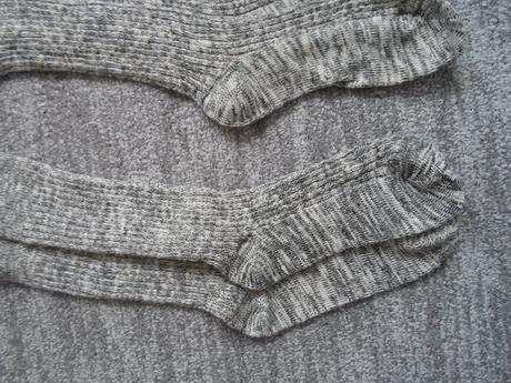 Šedé ponožky 3 páry, 39