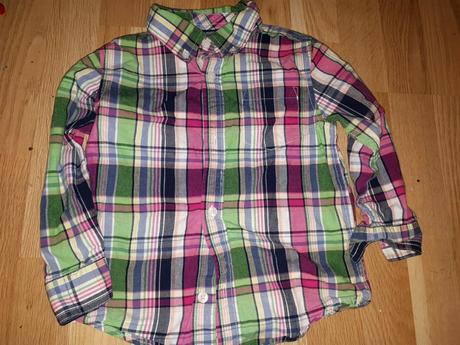 Kostkovaná košile gymboree 98, gymboree,98