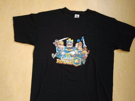 Tričko vel. l- dle videohry clash royale, m