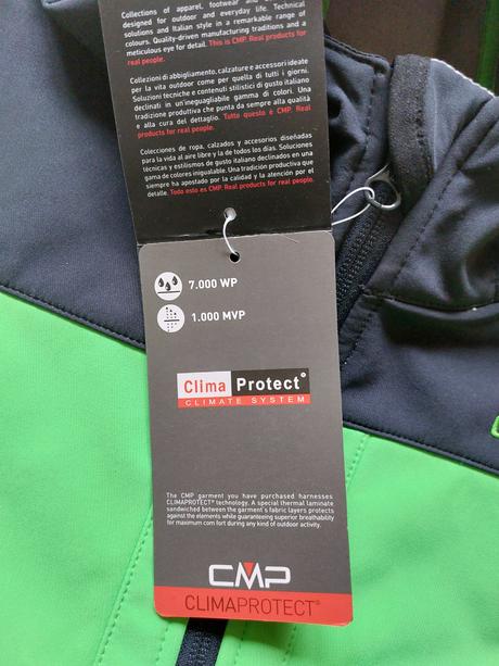 Nová softshellová voděodolná bunda cmp, 128, cmp,128
