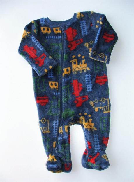 M228 flís overal s autíčky vel. 62, nutmeg,62