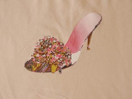 Ruzove tricko se strevickem - mango vel.xs, mango,xs