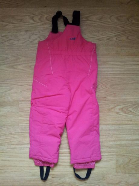 Šusťákové oteplovačky, zn. wedze, vel. 3-4r., wedze,104