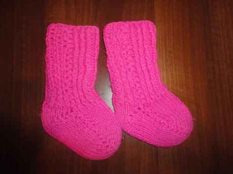 Pletené mimi ponožky, 18