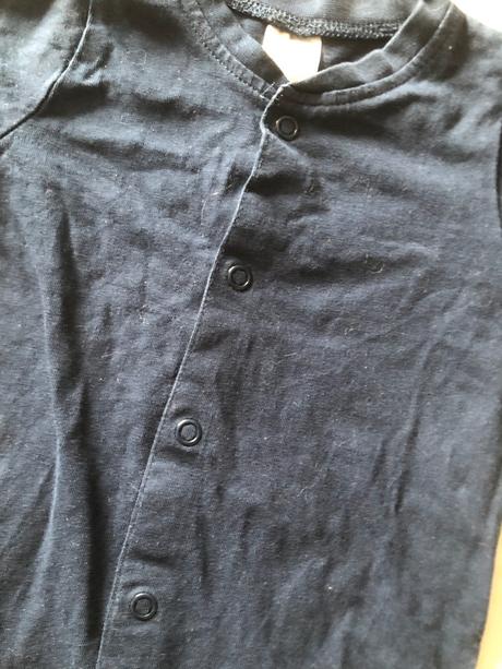 Modré body s nohavičkou, 68