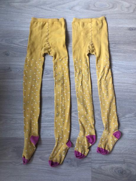 Dvoje frugi punčochy - biobavlna, 110