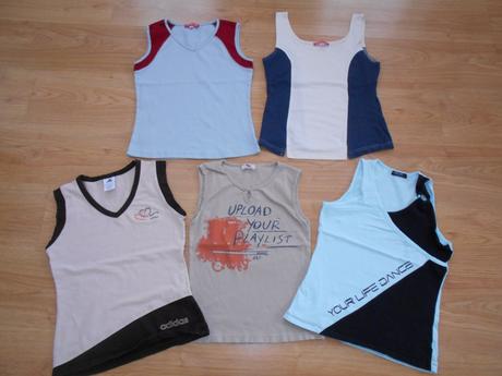 Dívčí trika vel.152-164 5 kusů, adidas,152