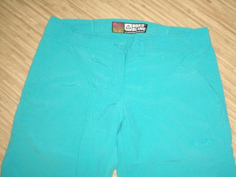 Letní kalhoty nordblanc vel.42 krásné tyrkys, nordblanc,l