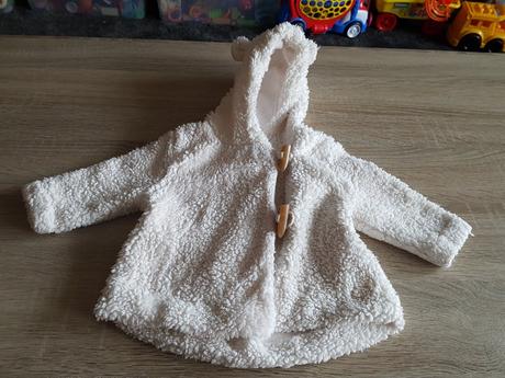 Fleesový kabátek značky next.velikost 3-6 měsíců, next,62