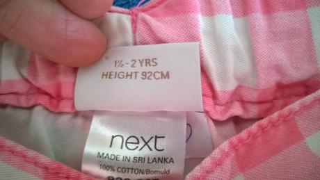 Kraťasy / šortky, vel 92, next, top stav, next,92