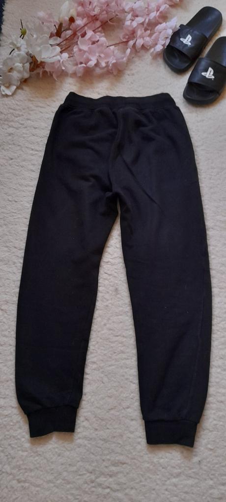 Chlapecké černé tepláky nyc, h&m,170