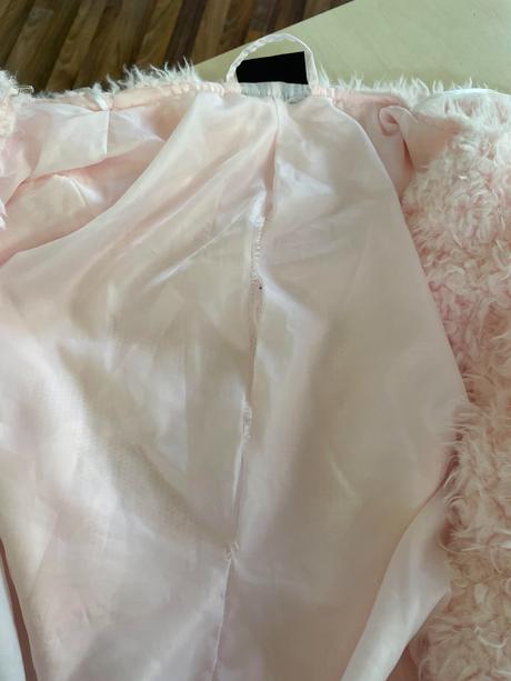 Kožíškový růžový top, vel xs, janina, vada podšívk, xs