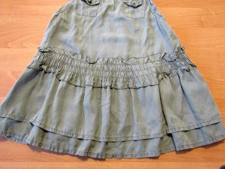 Dívčí khaki šatičky zara vel 128, zara,128
