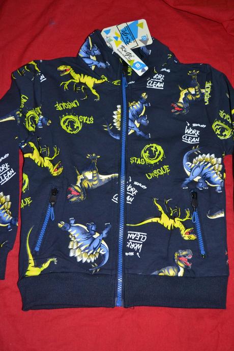 Mikina kugo na zip,bavlna,98-116, kugo,98 / 104 / 110 / 116