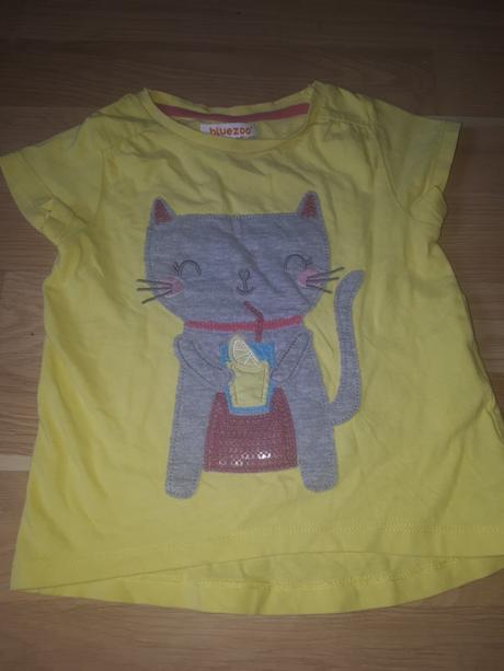 Tričko s kočkou, bluezoo,86