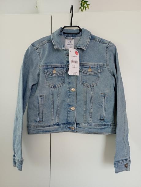 Džínová bunda nová s cedulkou, sinsay,36 / s