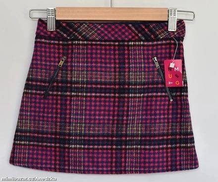 Sukně vel. 6 - 7 let, nutmeg,122