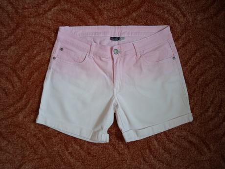 Růžové kraťasy kraťásky šortky, esmara,40