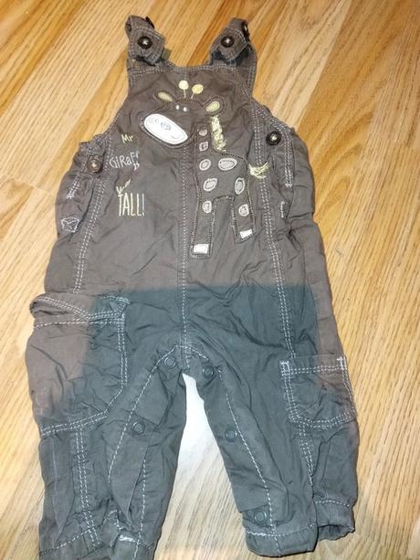 Plátěné lacle, lacláče s žirafou 62, marks & spencer,62