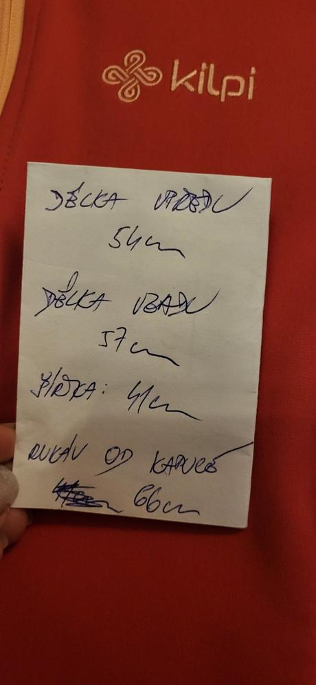 Softshelová bunda vel. 146 zn. kilpi, 146