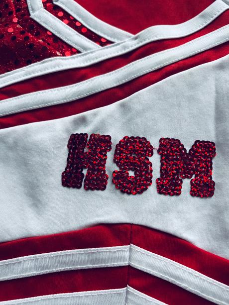 K5/ kostým roztleskávačky- v.5/6 let, 