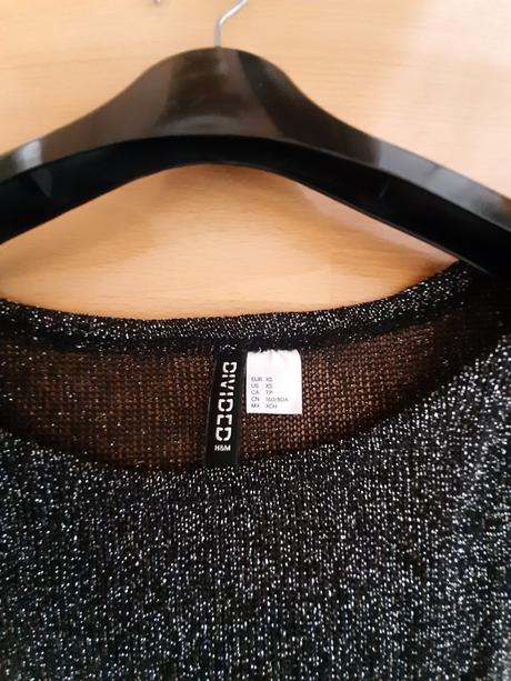 Tenký svetřík h&m vel. xs-s, h&m,xs