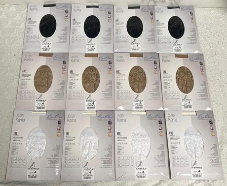 Dámské samodržící punčochy se širokým lemem vel. l, l / m / xl