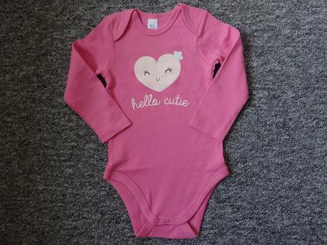 Body dl.r. se srdíčkem, vel. 86, baby club,86