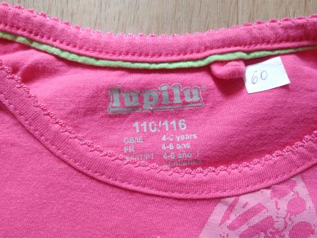 2 x tílko, ham, lupilu, vel 110/116, top stav, h&m,110