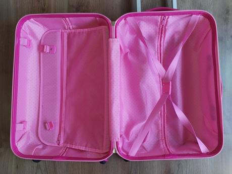 Dívčí cestovní kufr skořepinový, 