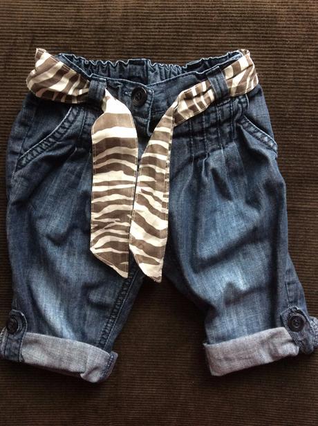 Riflové kalhoty roll-up zn. next, next,74