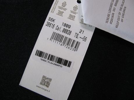 Tmavě modrá dámská halenka kangra, xxl