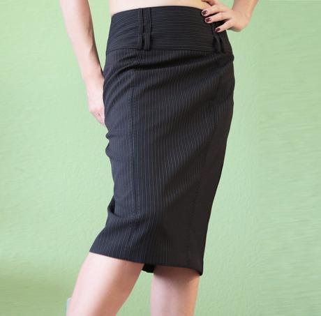 Nová pouzdrová sukně na 3 pásky f&f vel.38, f&f,38 / m