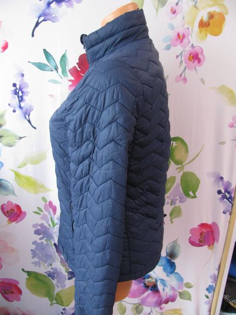 Přechodná tmavě modrá prošívaná bunda, crivit,38