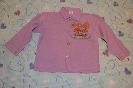 Fialková bavlněná košile, 86