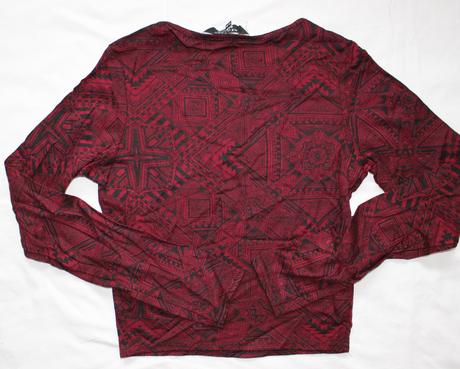 Ap18. bordó tričko 14-15 let, 164